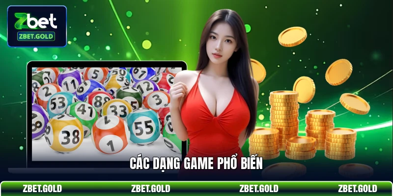 Các dạng game phổ biến