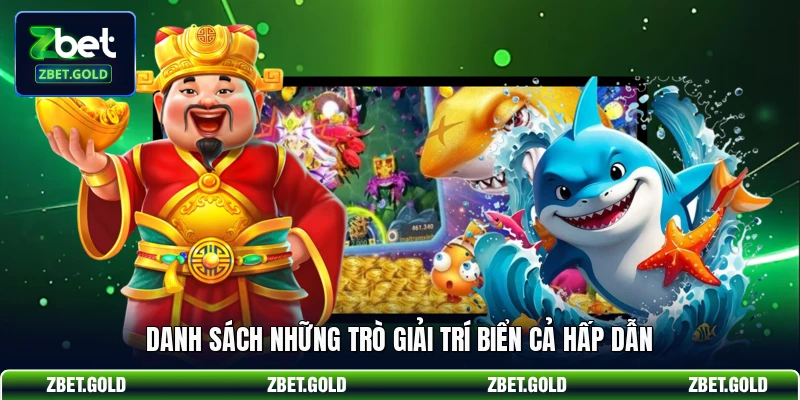 Danh sách những trò giải trí biển cả hấp dẫn