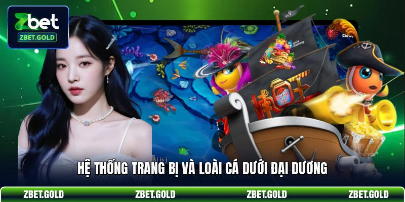Hệ thống trang bị và loài cá dưới đại dương