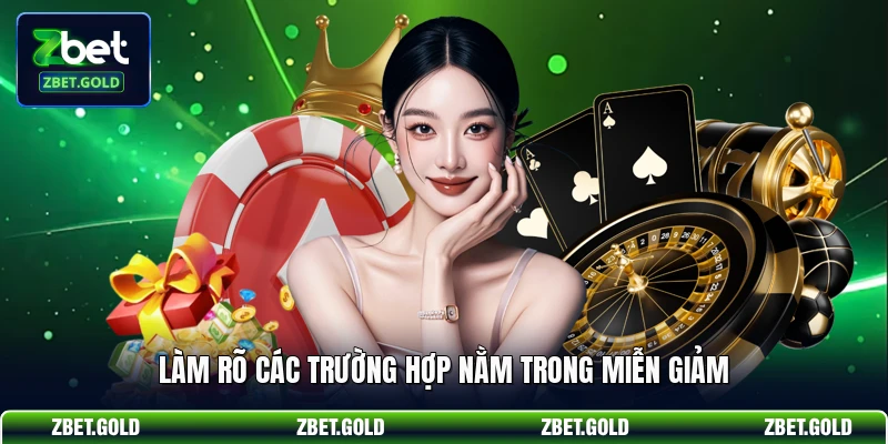 Làm rõ các trường hợp nằm trong miễn giảm