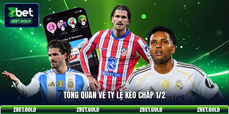 Tổng quan về tỷ lệ kèo chấp 1/2